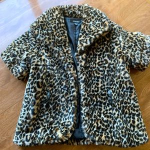 Animal Print Vest size women’s Large
